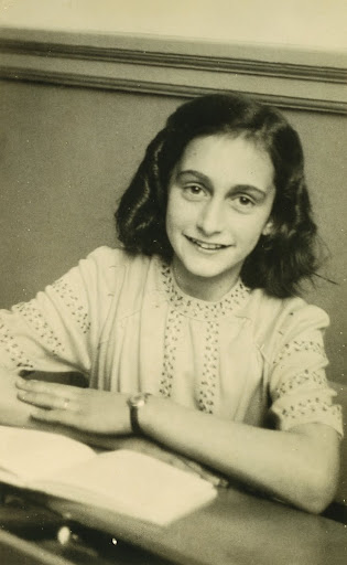Anne Frank at the Jewish Lyceum.