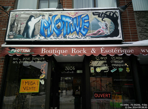 Affiche de Pikotine - Boutique Rock et Ésotérique