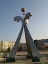 世纪广场标志性雕塑