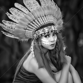 by Alwan Tafsiri - Black & White Portraits & People