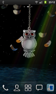 3D Owl Pendant Live Wallpaper Screenshots 6