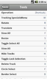 Free Shortcuts for Blender APK
