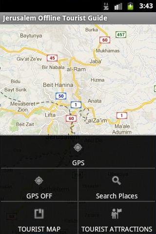 【免費旅遊App】Jerusalem Offline Tourist Maps-APP點子