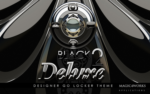 【免費生活App】GO Locker Theme Black Deluxe 2-APP點子