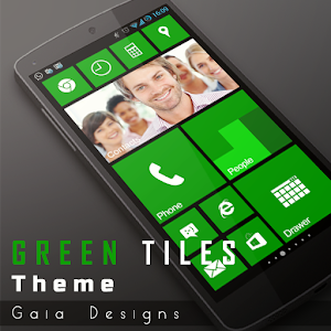 Green Tiles Theme