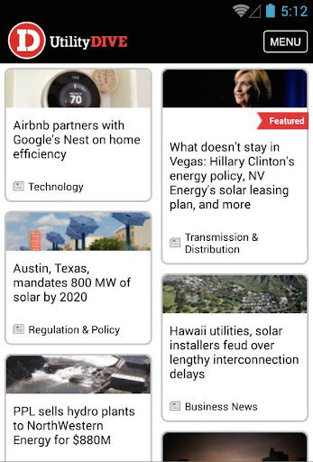 Utility Dive - energy news