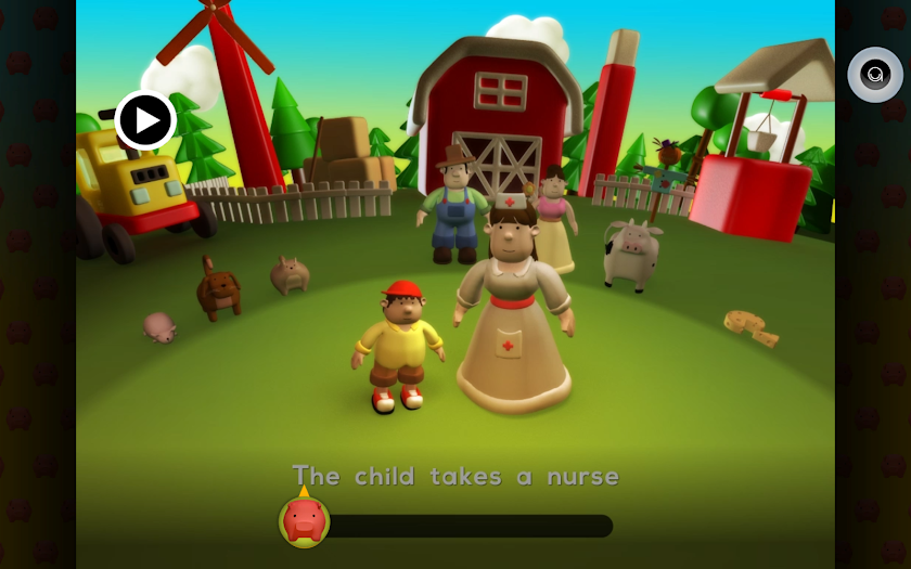 Read Along: Farmer In The Dell Screen 2