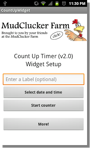 Ad-Free_Count Up Widget