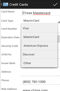 Checkmark Account Password Mgr Screenshots 2