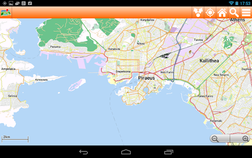 Athens, Greece Offline Map Screenshots 1