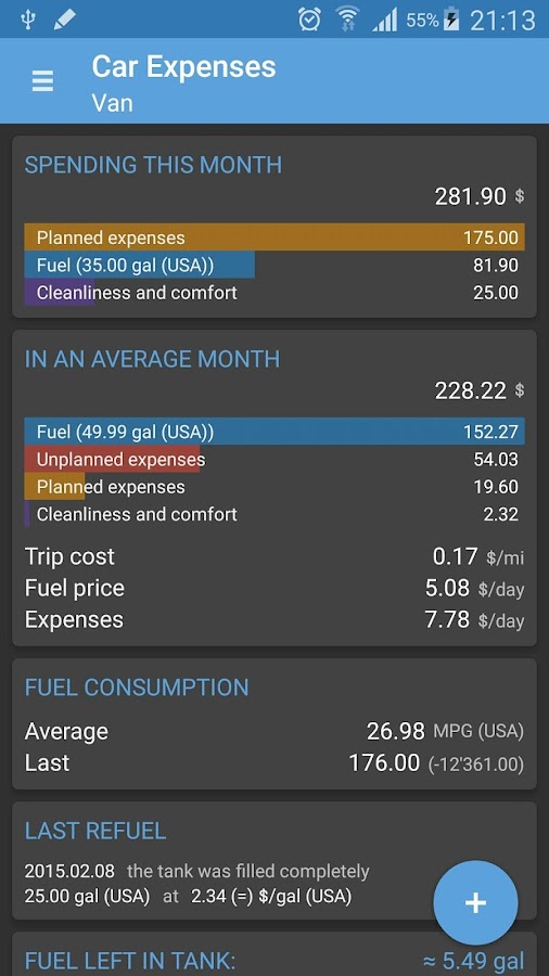 Car Expenses Android Apps on Google Play