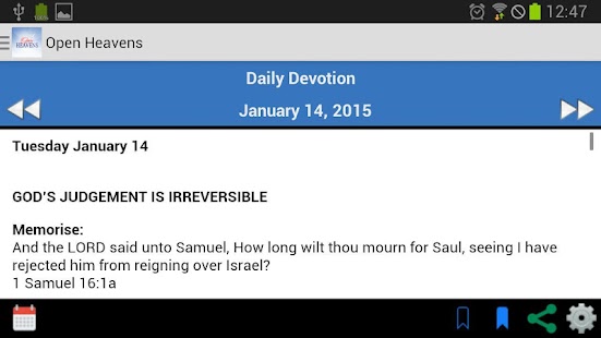 Lastest Open Heavens APK for Android