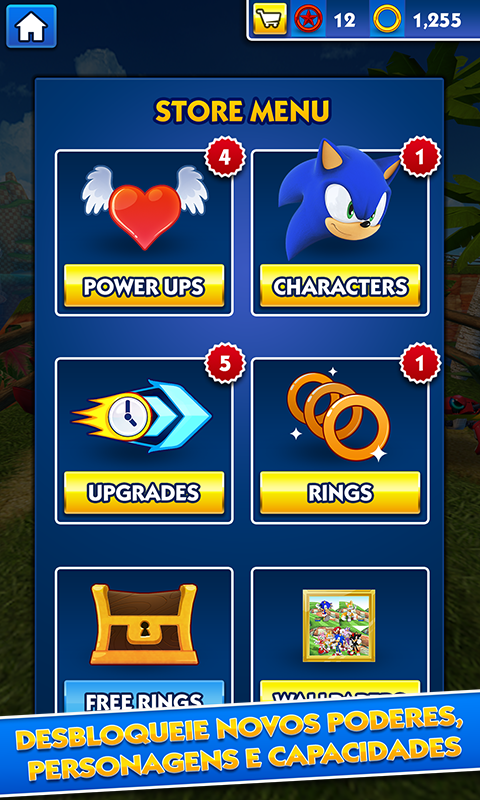   Sonic Dash: captura de tela 