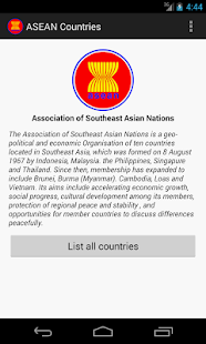 Asean Countries asean country