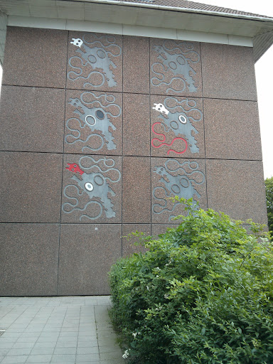 Art on Building Wall 1