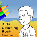 Kids Coloring Book Game FREE logo