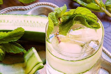 Cucumber and Elderflower Collins