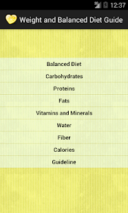 How to download Weight And Balanced Diet Guide lastet apk for pc