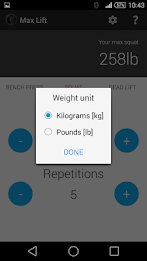 Max Lift - One Rep Maximum 1RM poster 3