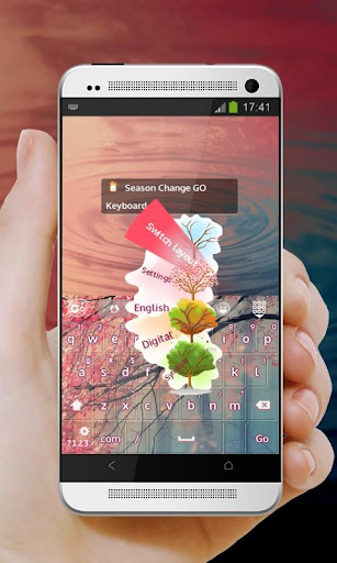 【免費個人化App】季節變化 GO Keyboard Theme-APP點子