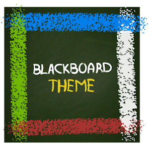 Blackboard GO Launcher Theme v1.0