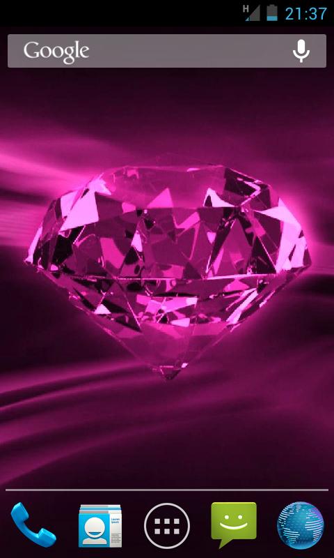 Diamond Live Wallpaper HD Screen 3