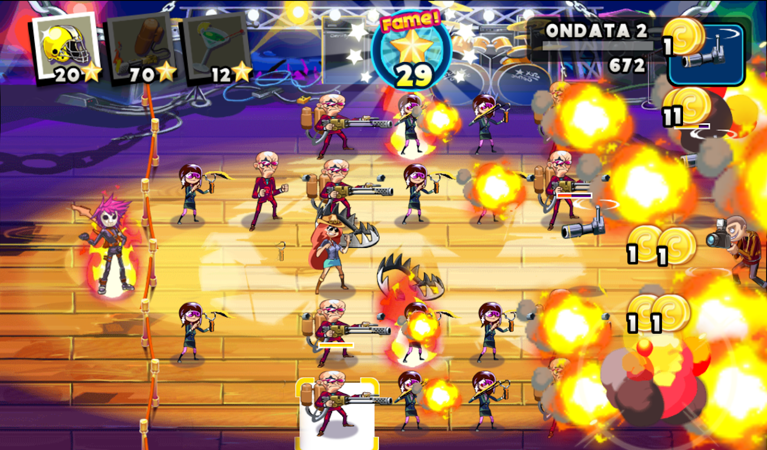  Android   Rock Stars vs. Paparazzi, un tower defense da pazzi! :)