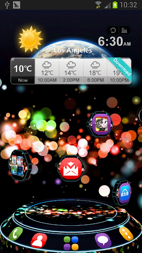 Color Next Launcher 3D Theme