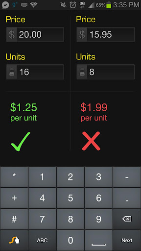 【免費工具App】Unit Price Calculator-APP點子