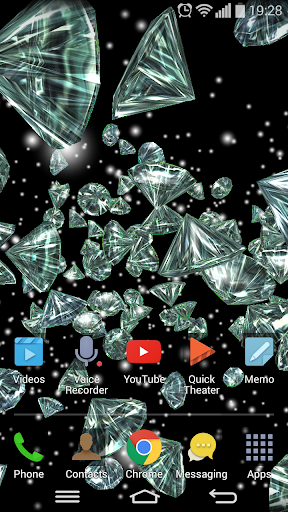 Diamonds Live Wallpaper