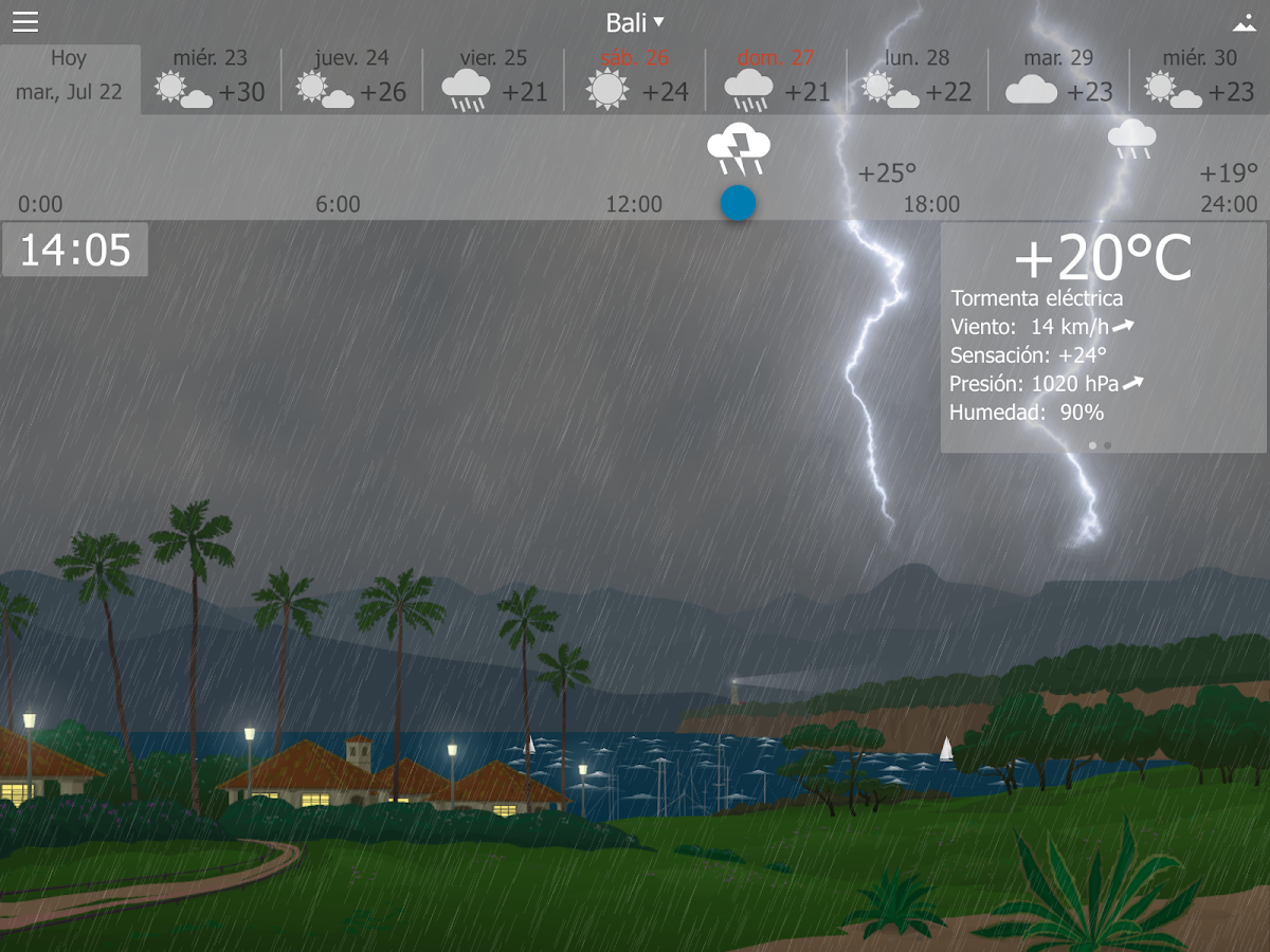 Meteorología Exacta Yowindow - Aplicaciones de Android en Google Play