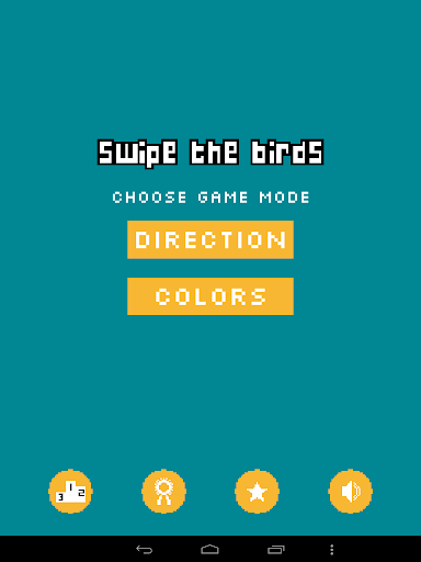 Swipe the birds