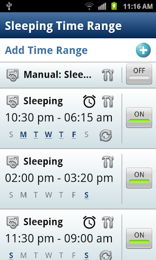 Sleep Silent Mode Auto SMS