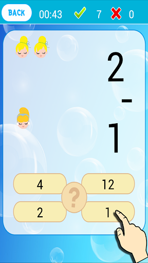 Kids Math Game Disney Princess