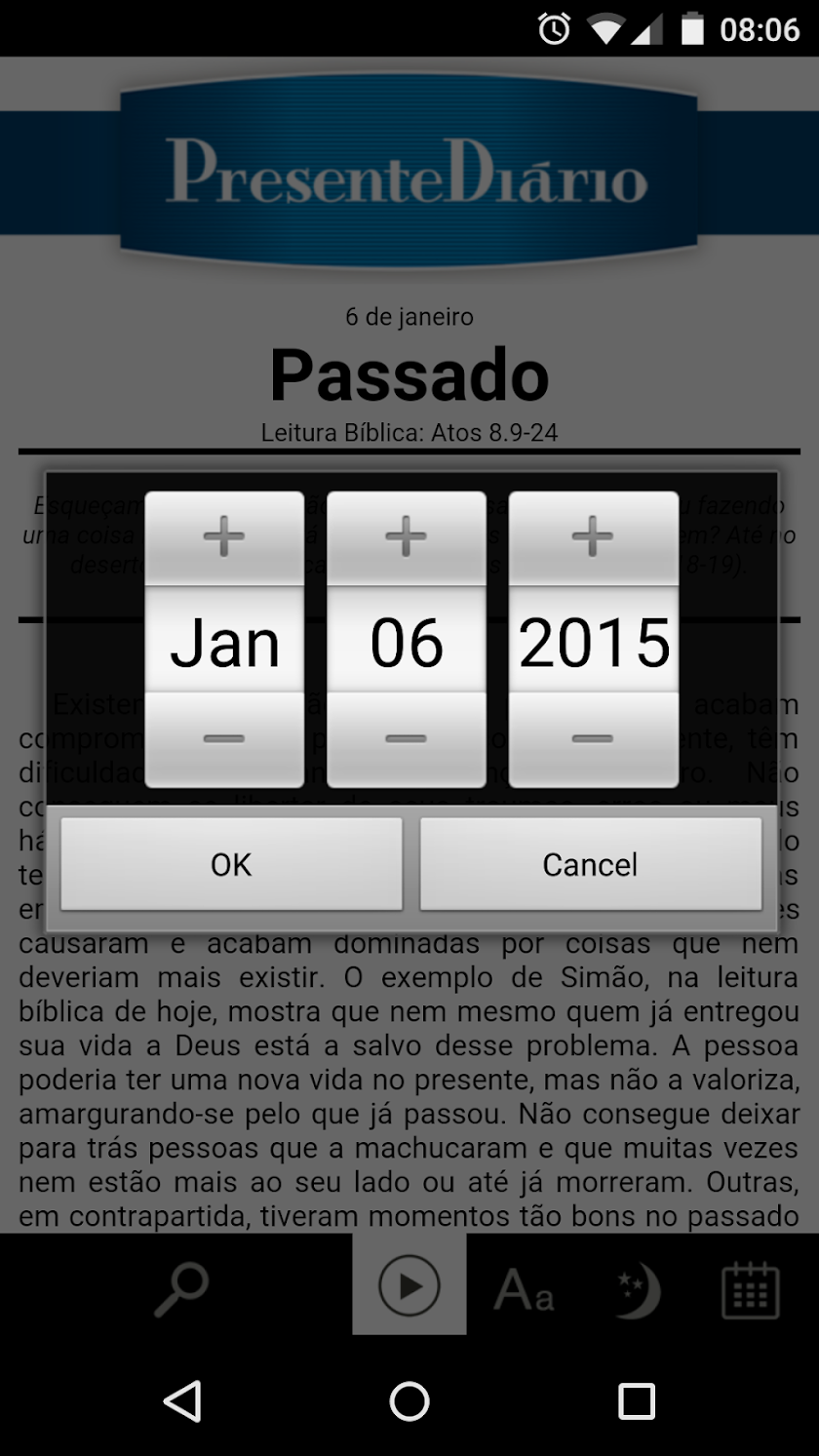 Presente Diário 18 Screen 3