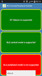 BLE Central,Peripheral Check poster 3