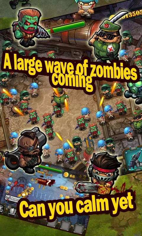 Beauty fights zombies - screenshot