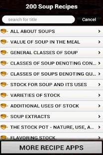 200 Soup Recipes Screenshots 1
