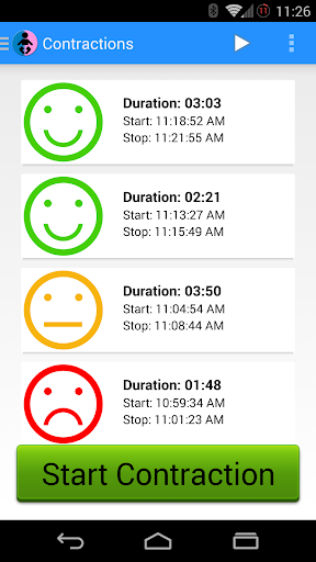 Easy Contraction Timer