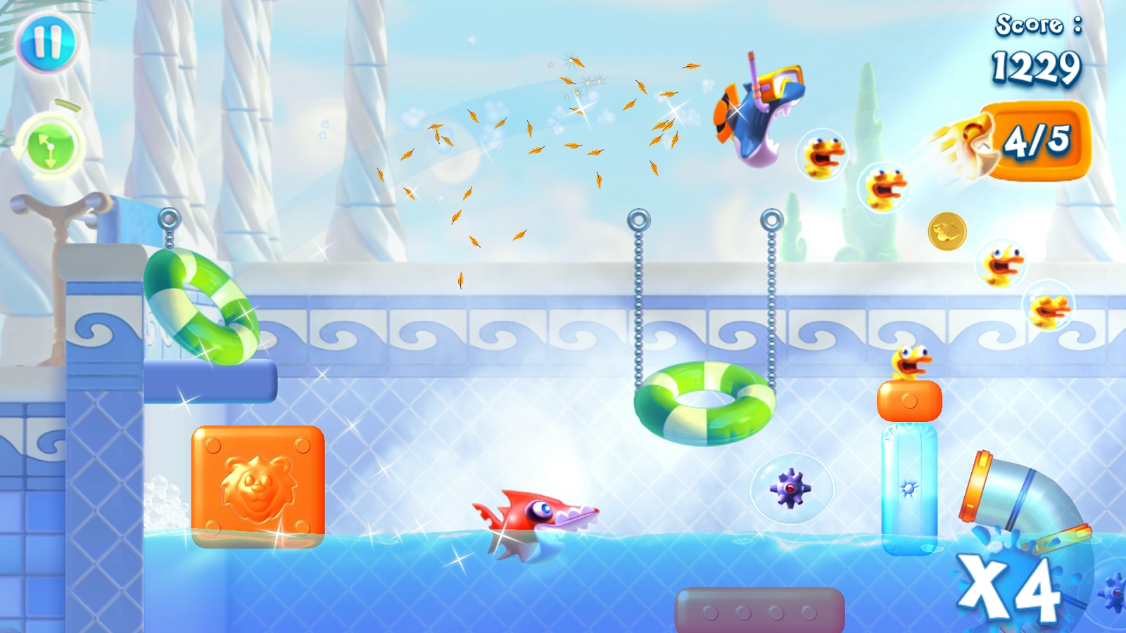 Shark Dash - screenshot