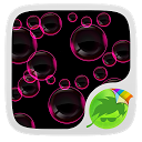 Neon Bubbles Keyboard mobile app icon