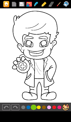 【免費教育App】Doctors Coloring Game-APP點子