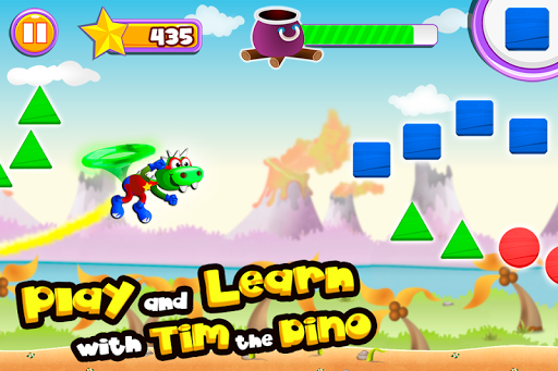 Dino Tim:Learn shapes colors
