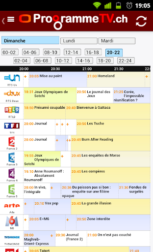 Programme TV Suisse