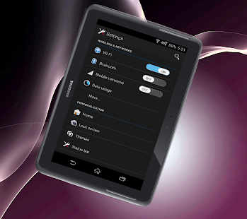 Xperia Z2-CM 11 Black Theme - screenshot thumbnail