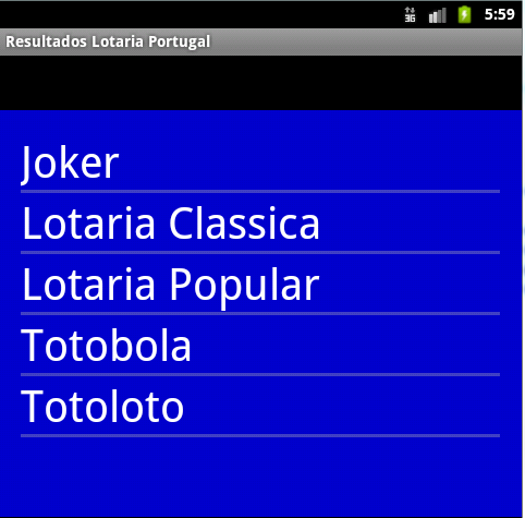 Resultados Lotaria Portugal
