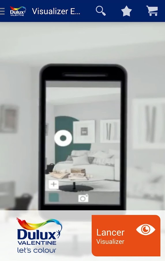  Dulux Valentine Visualizer Applications Android sur 