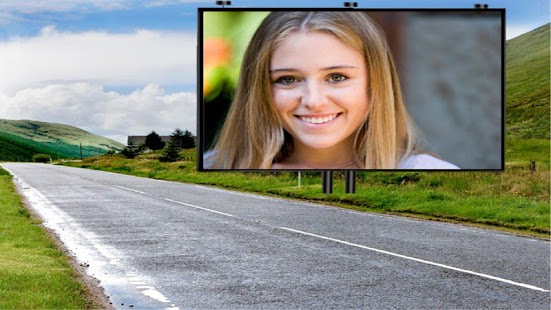 High way road hoarding frames