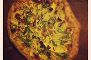 Summer Squash Galette with Chopped Hazelnuts