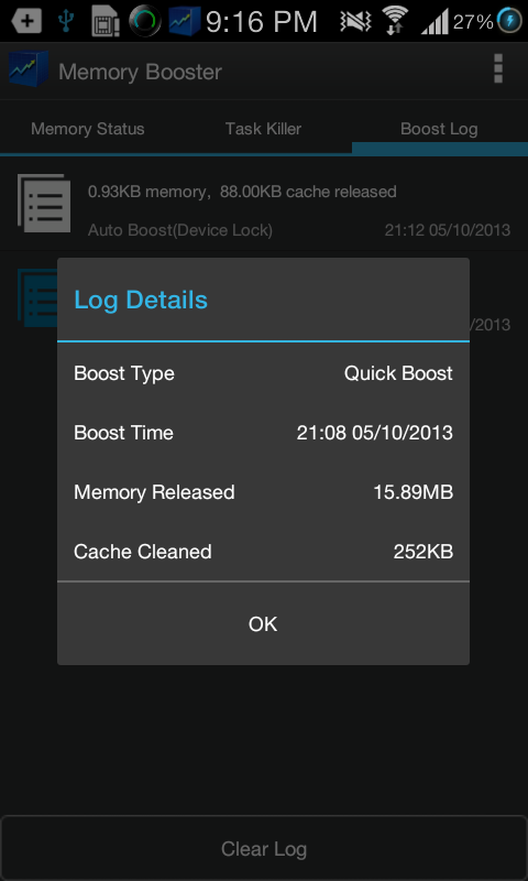 Memory Booster (Full Version) - Screenshot